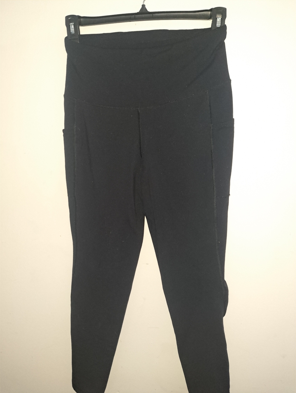 Baleaf Black High-Rise Leggings with Pockets Barely Worn Medium